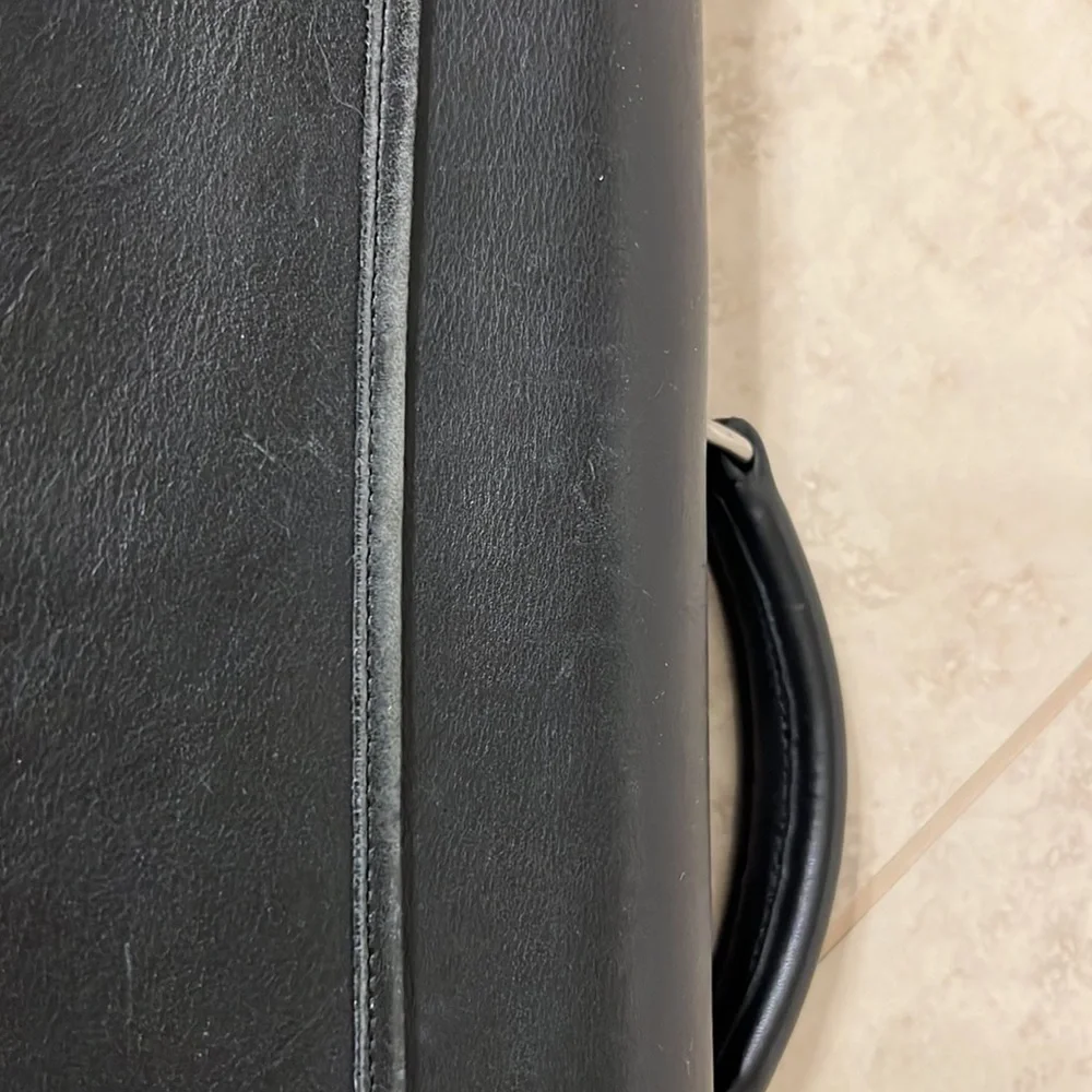 Vintage Coach Thompson Executive 16” Black Leather Briefcase Laptop Bag 5310